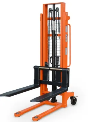 Apilador manual de doble mástil
